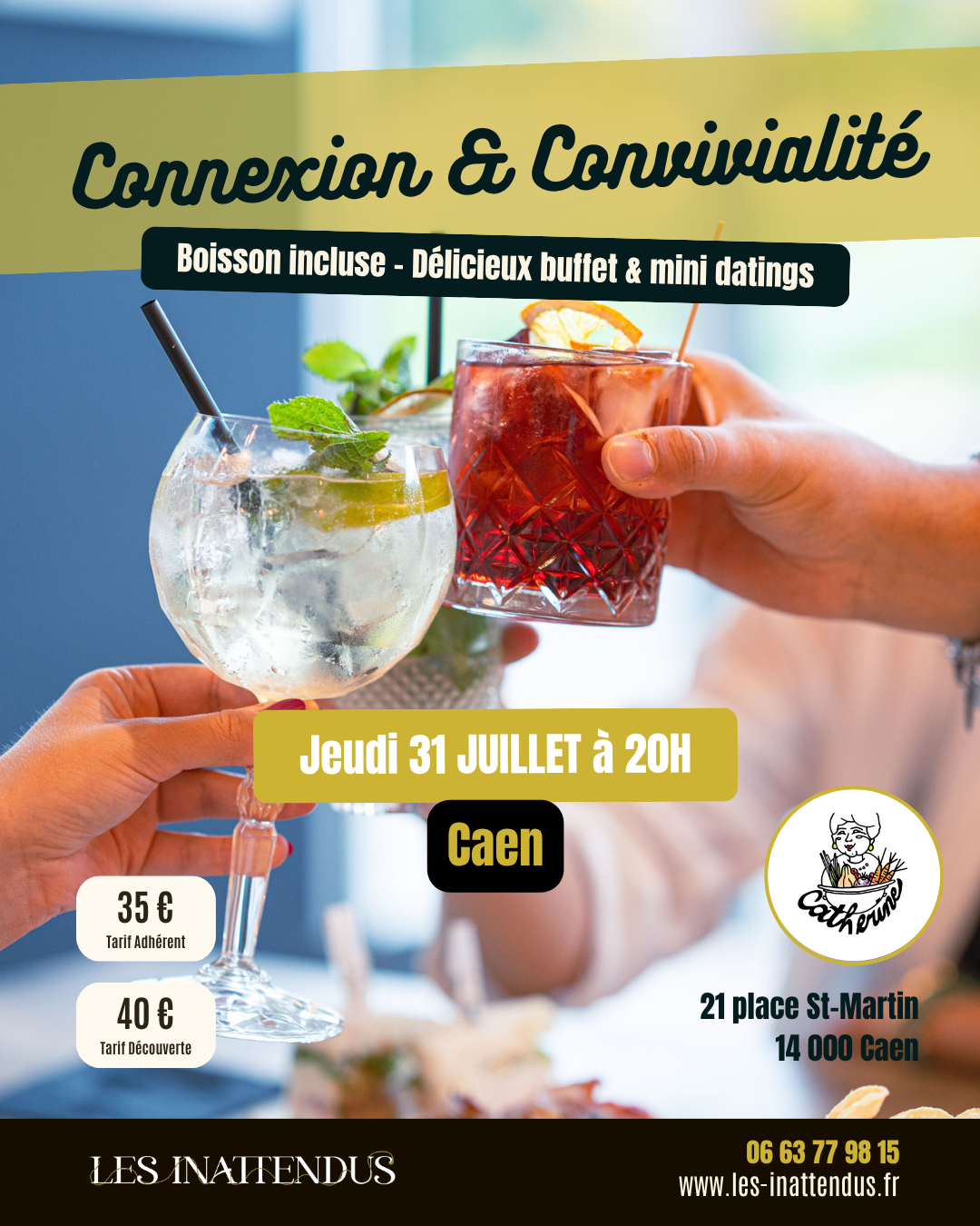 SOIRÉE COCKTAIL & CONNEXION