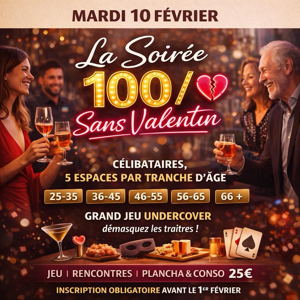 100% SANS VALENTINS LH : Spéciale UNDERCOVER