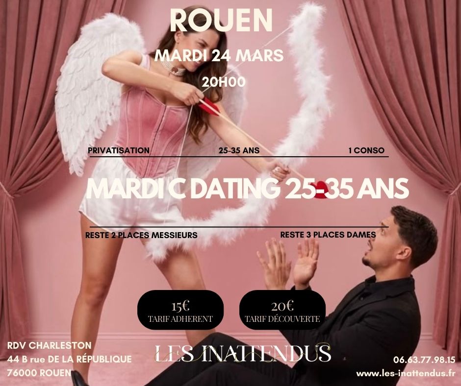SPEED DATING ROUEN 25-35 ans ! Nouvel Élan Printanier